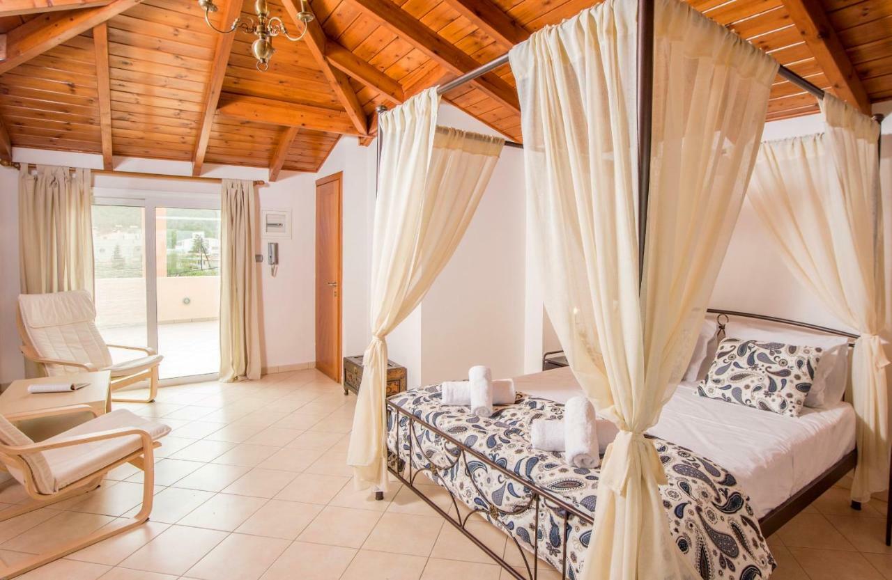 Antico Rosso Villa Ialysos  Dış mekan fotoğraf