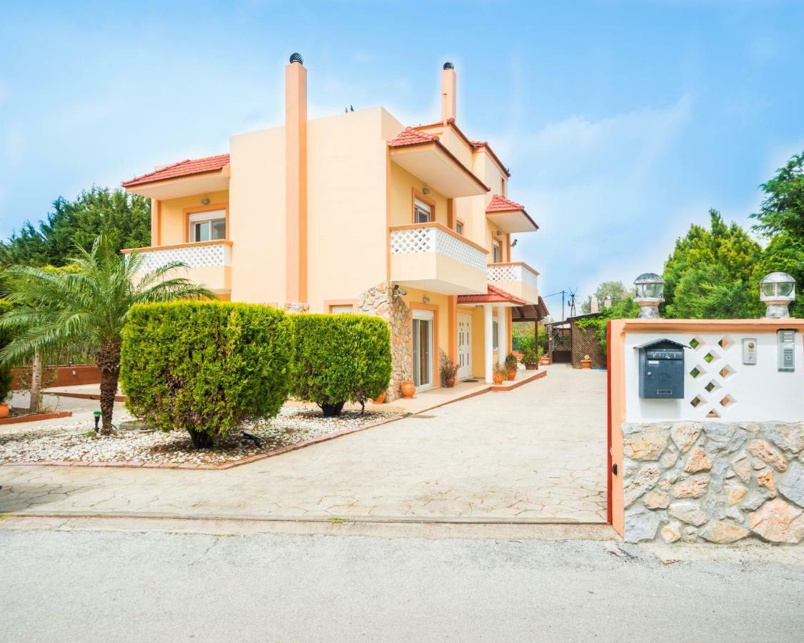Antico Rosso Villa Ialysos  Dış mekan fotoğraf